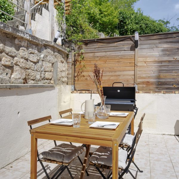 Terrasse gîte Auvers-sur-Oise